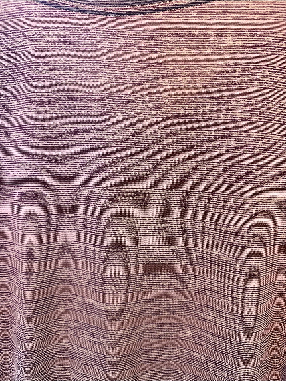 Nike Dri-FIT V-Neck Short Sleeve Top — Mauve Pink - Picture 6 of 9